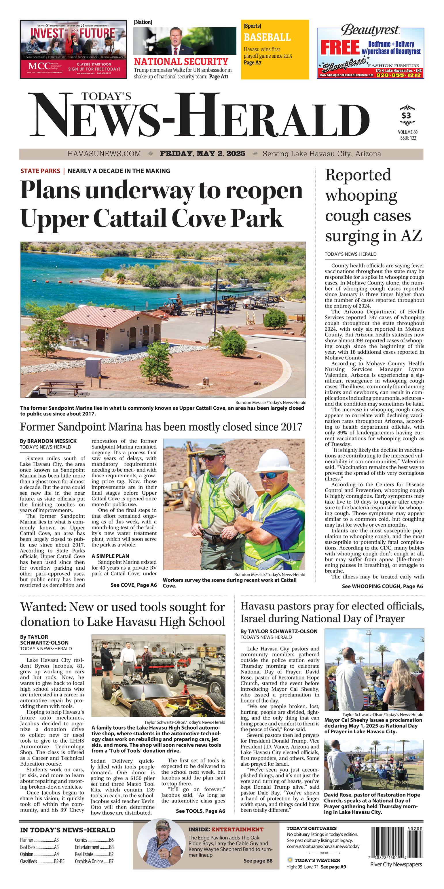 Today s News Herald Front Page