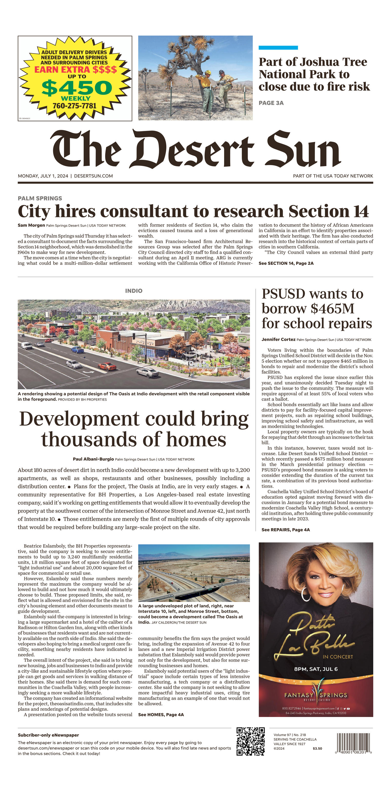 Desert Edge, California visual data 7