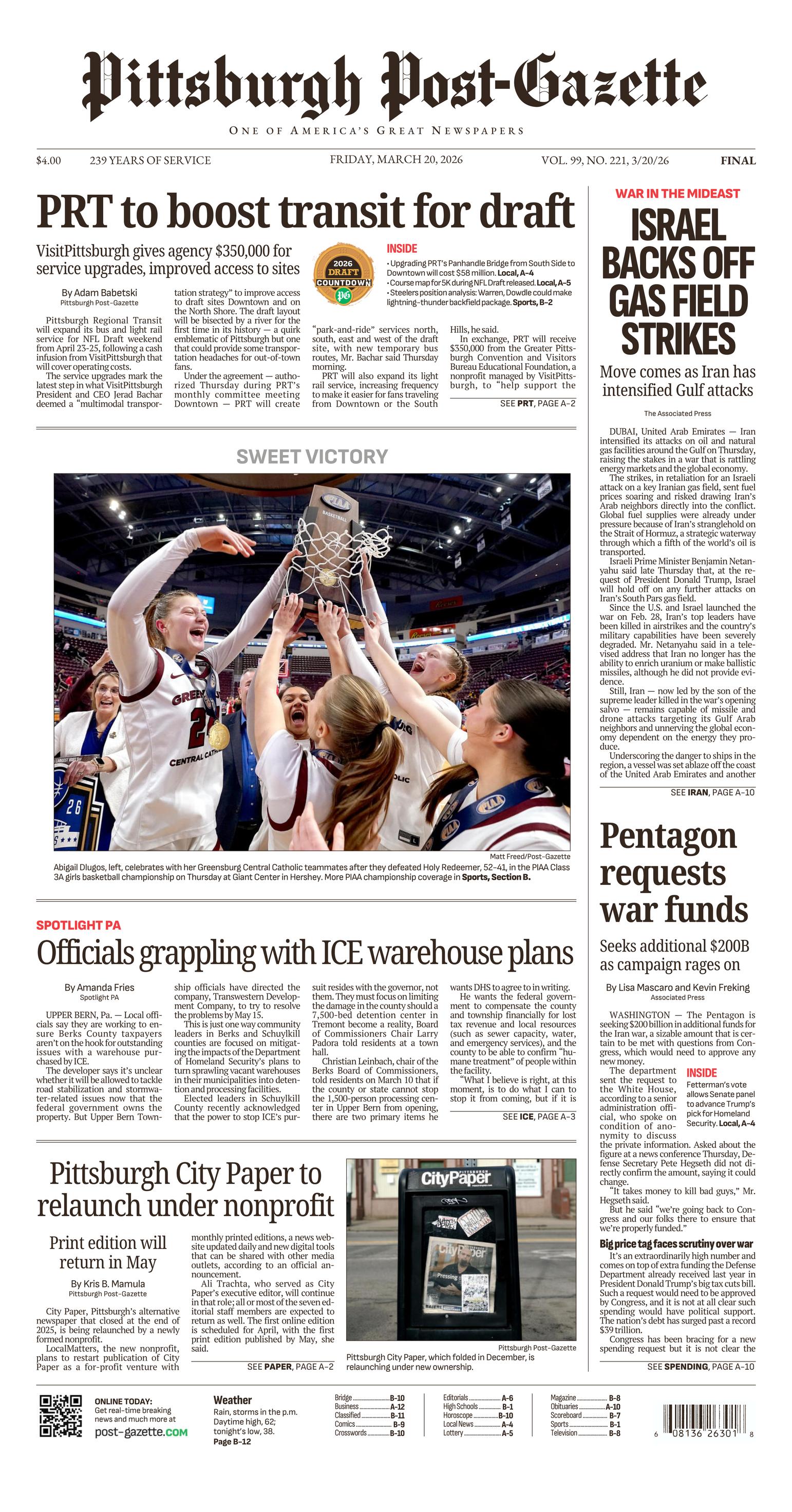 Newspaper Front Page Index Dynamic News – ThemeZee